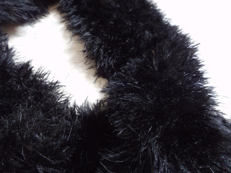 Luxusná kožušina prehoz na šaty, 