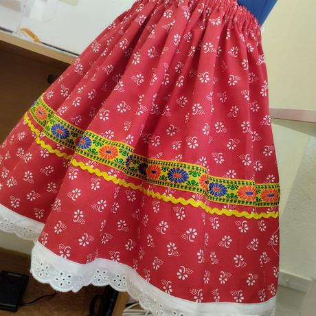 Folk sukienka, 50 - xxl