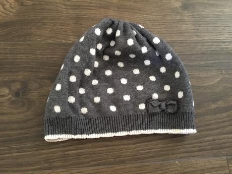 Bodkovaná čiapka, h&m,104