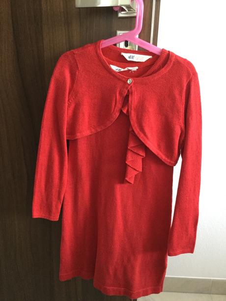 Šaty s bolerkom, h&m,122