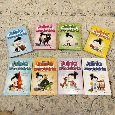 Julinka malá zverolekárka - sada dielov 1-8, 