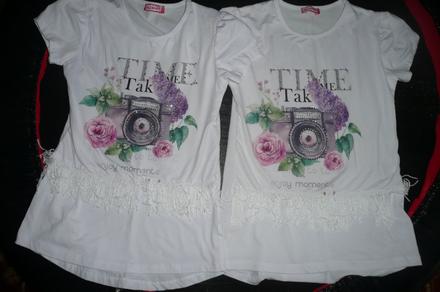 Predĺžené tričko 146, 134