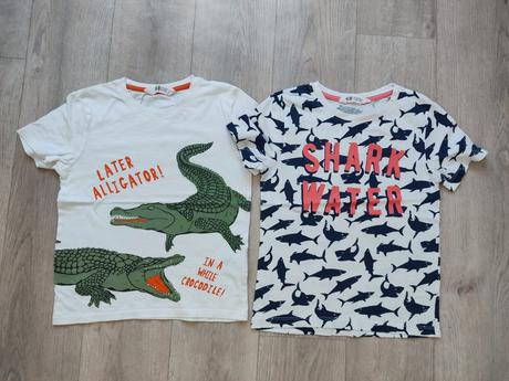Tričká 2ks, h&m,122