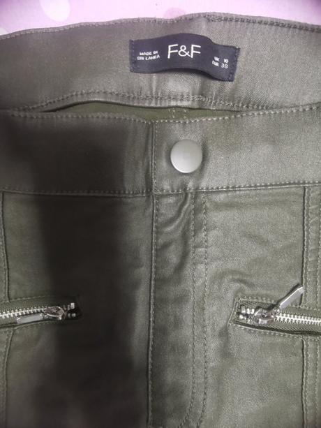 Nohavice khaki, f&f,38
