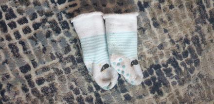 Ponožky teplé 0-3m., 17