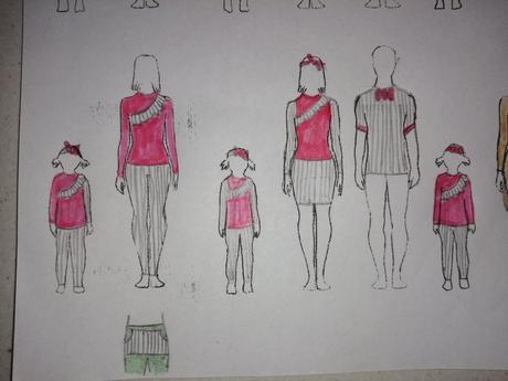 Tričko / nátelník kombinácia s pásikom, 62 - 158