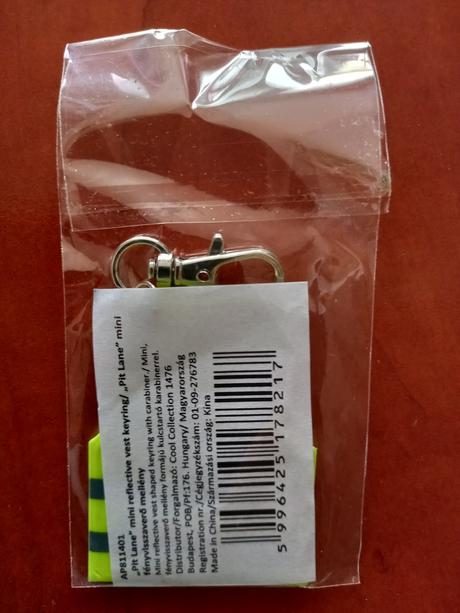Kľúčenka reflexná vesta,