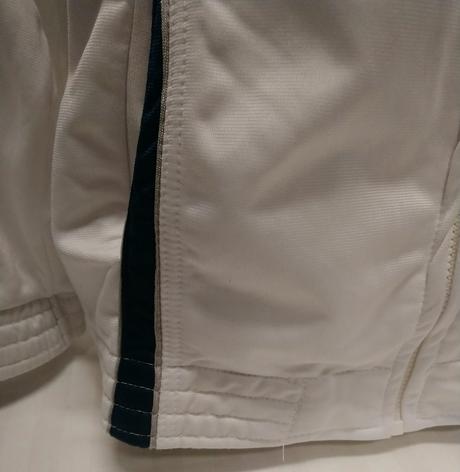 Pánska biela mikina na zips, nápis f.c.sparta mass, xl