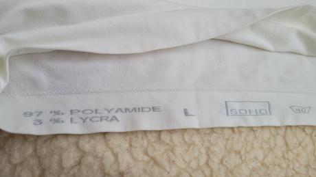 Biely top, m