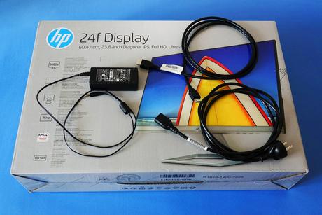 Ultratenký 24" full hd monitor hp 24f, hp (hewlett-packard)
