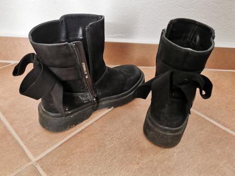 Čierne čižmy 34 deezee, 34