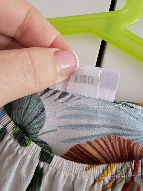 Letné šaty mek, 140