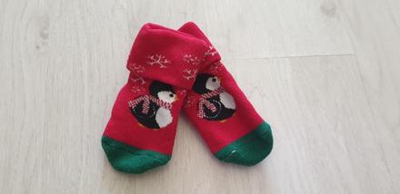 Vianočné ponožky 3-6m., 17