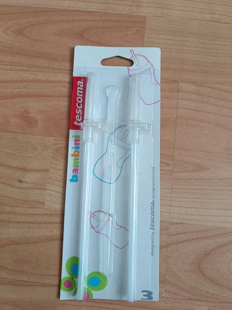 Silikónové slamky na fľašu bambini, 