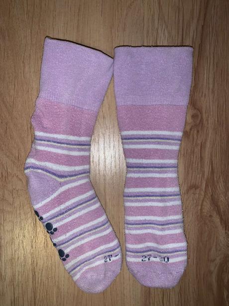 Hrubé froté ponožky 27/30, h&m,30