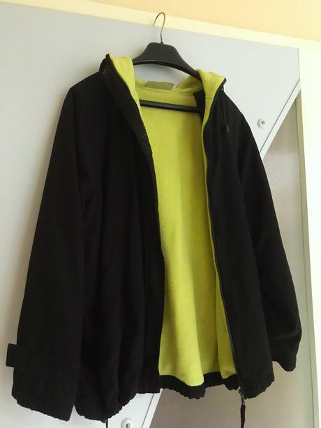 Bunda zateplená flisom, l