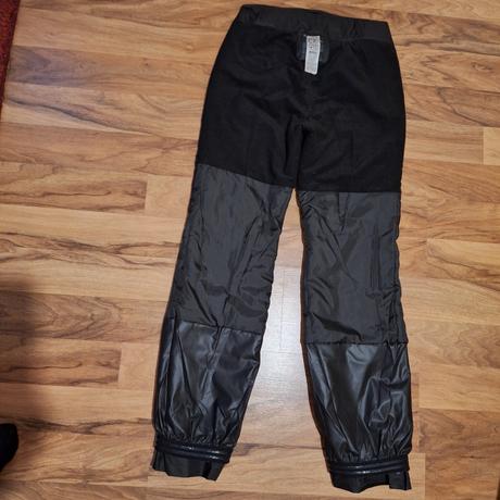 Nové dámske čierne oteplovačky, decathlon,38