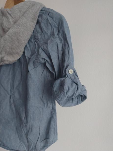 Kosela s kapucou, h&m,134