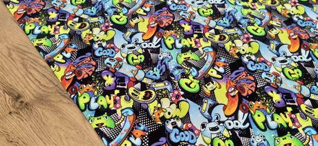 Teplákovina - cool play- cena za 10 centimetrov, 