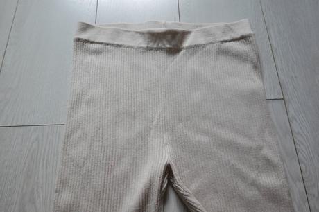 Mäkkučké úpletové nohavice mango, mango,l