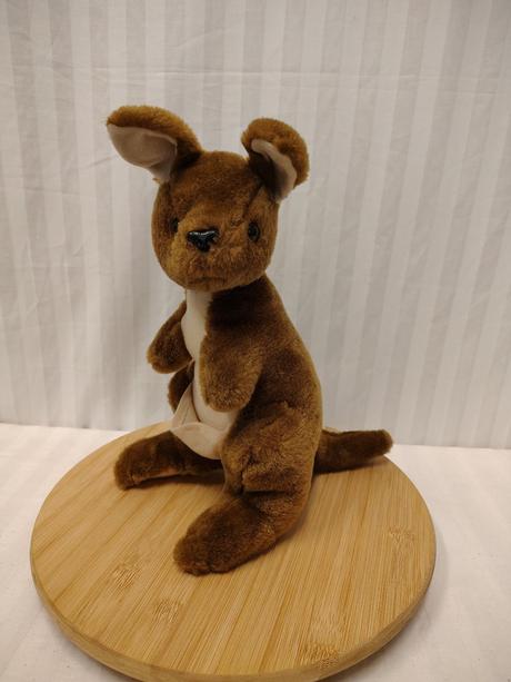 Plyšový hnedý klokan, 32 cm, 