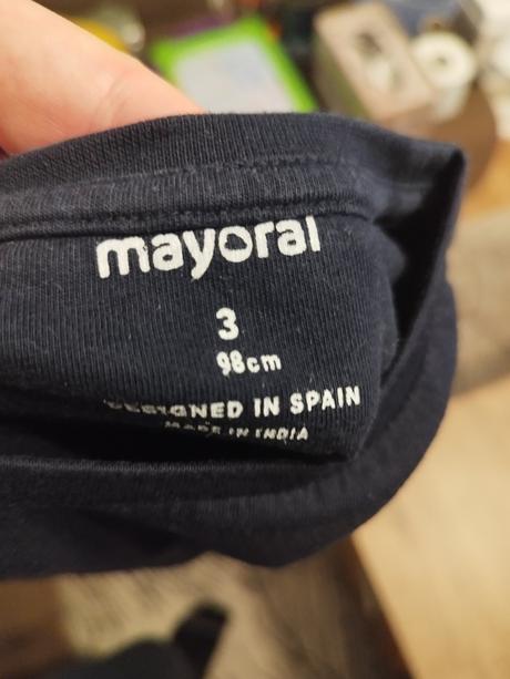 Tričko s dlhým rukávom zn. mayoral v. 98, mayoral,98
