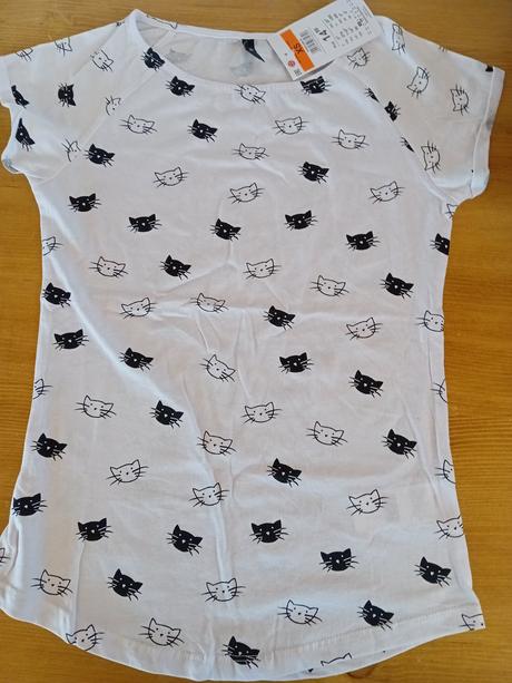 Tričko s mačkami - nové, sinsay,xs