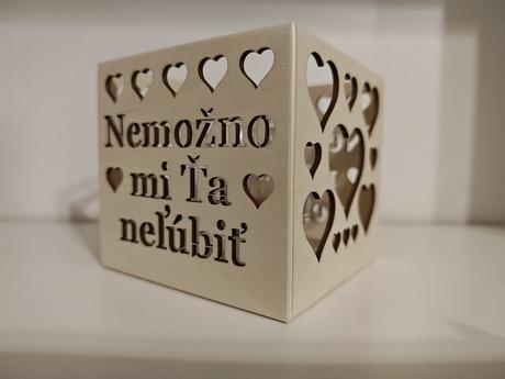 Valentín / originálny svietnik, 