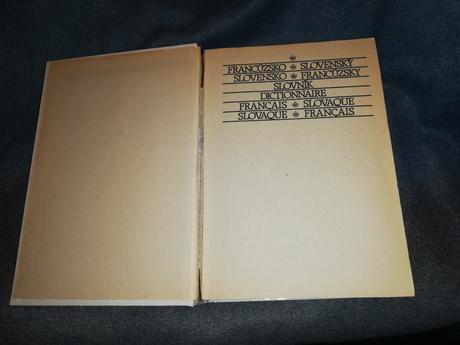 Francúzsko- slovenský slovník, 