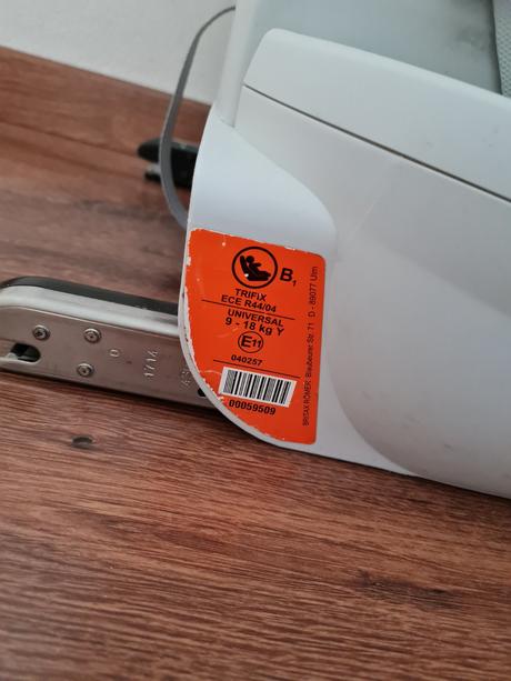 Romer trifix 9-18kg, isofix, römer