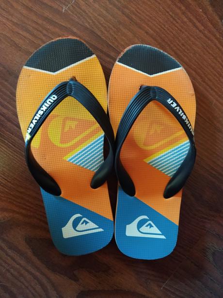 Žabky šľapky, quiksilver,35