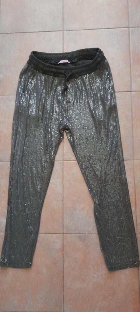 Flitrove nohavice, chantall,m