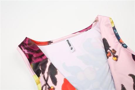 Floral body - top  vel. s, s / xs