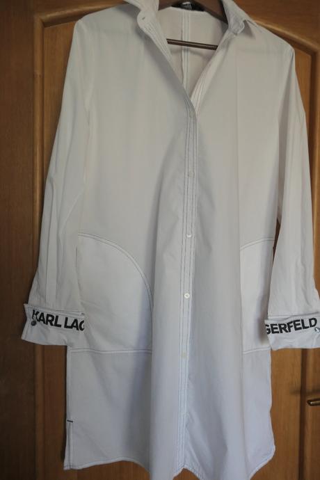 Karl lagerfeld oriignal koselove bavlnene saty m/l, m