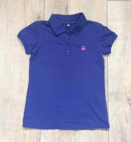 Polokošeľa dievčenská benetton č.134, 8-9y, benetton,134