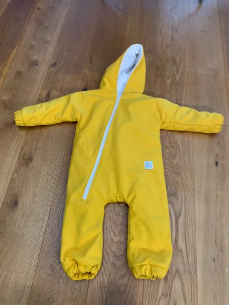 Little peole zimná softshellová kombinéza 86/92, little people,92