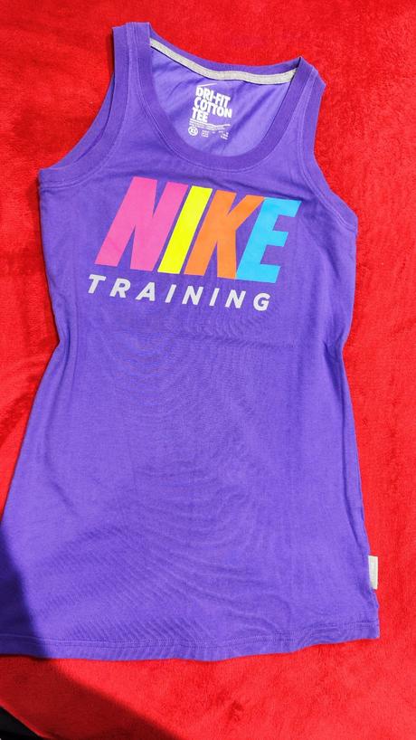 Tielko nike fialové, nike,xs