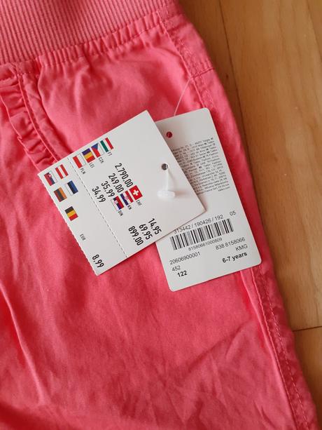 Letné 3/4 nohavice, dopodopo,122