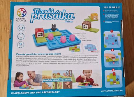 Mindok smart tri prasiatka hra,