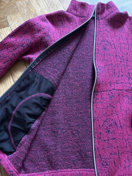 Sveter alebo mikina, veľmi tepl merino moira heavy, mile,38