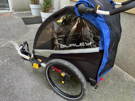 Cyklovozík burley d'lite single, 