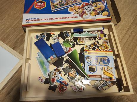 Tabuľa obojstranná magnetická paw patrol,