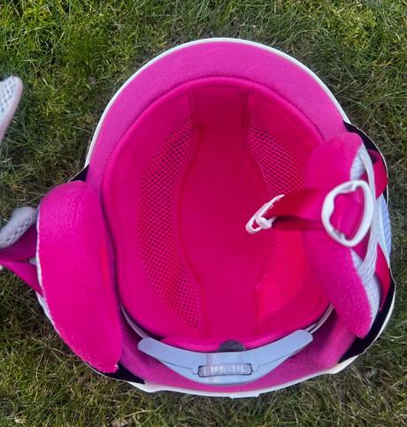 Lyžiarska prilba/helma s jednorožcom pre dievča, etape,s