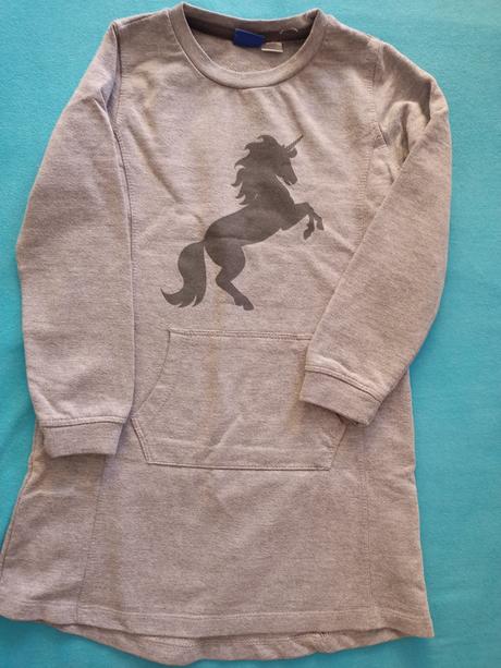 Mikinové šaty 110/116, lupilu,110