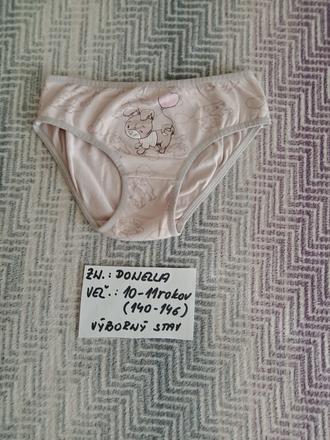 Dievčenské nohavičky zn.donella veľ.10-11rokov, 140