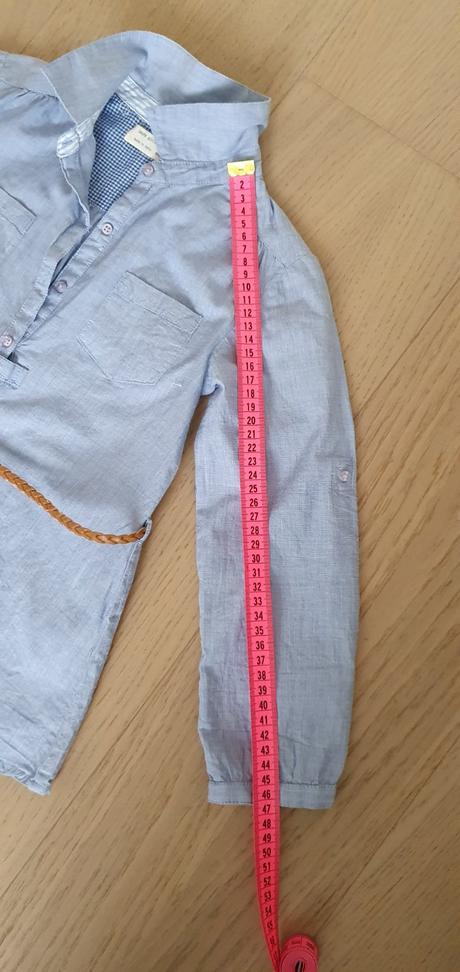Zara blúzka s opaskom 110, zara,110