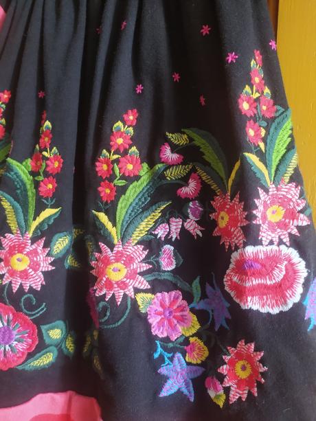 Vyšívané šaty desigual, desigual,104