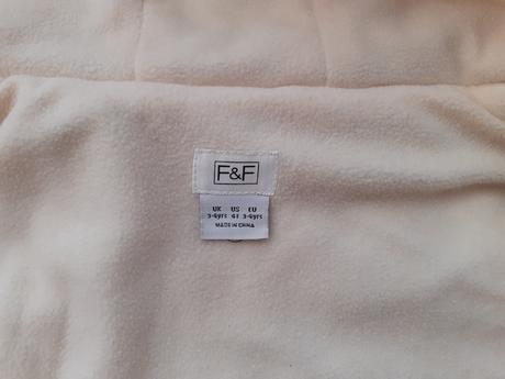 Dievčenská zateplena vesta, f&f,104