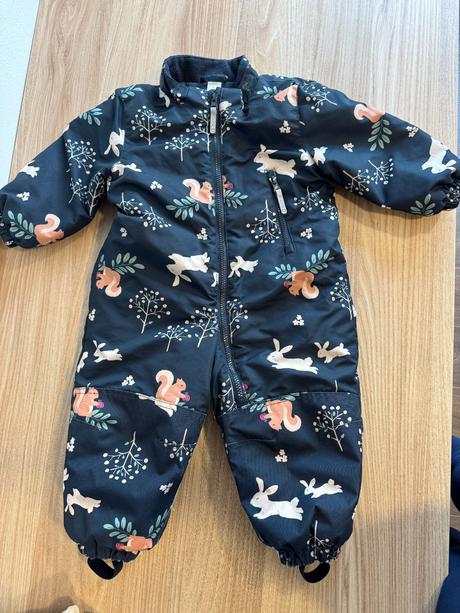 Zimná kombinéza, h&m,86