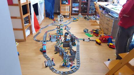 Duplo 10507 moja prvá vlaková súprava,